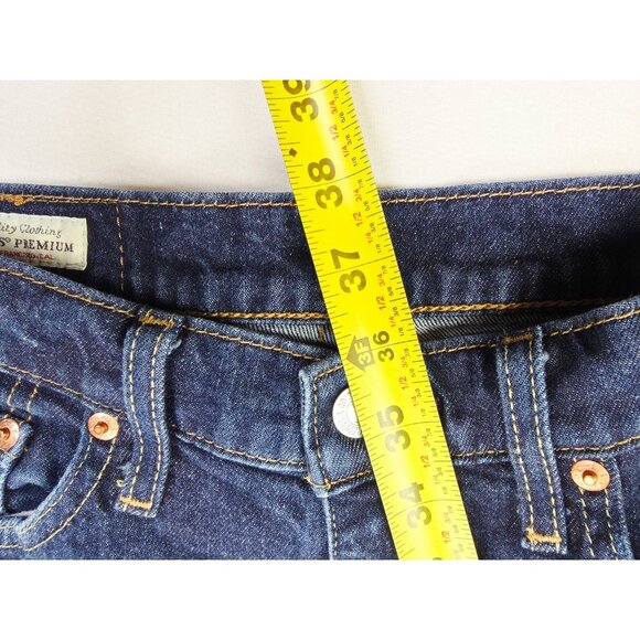 Levis Size 29X28 Mens 541 Blue Denim Premium 5 Pocket Logo Tag Jeans - Picture 10 of 14